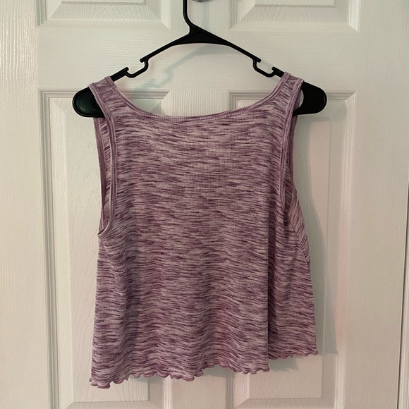 Hollister Purple Heathered Tank Top - Picture 2 of 4